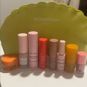 Nordstrom Beauty Makeup Bag w/ Glow Recipe Minis